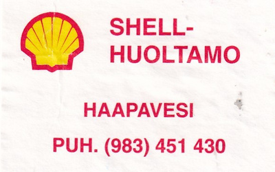 Haapavesi, SHELL Huoltamo   2/11
