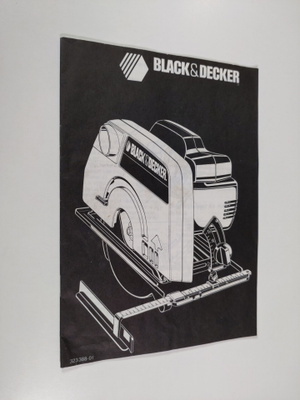 Black and decker : Pyörösaha käyttöohje = Rundsave Brugsa...