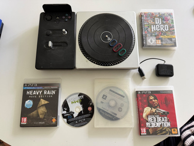 Playstation 2 & 3 Pelit ja Dj Hero