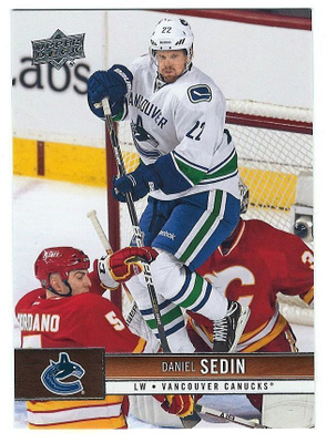 12-13 Upper Deck #186 Daniel Sedin