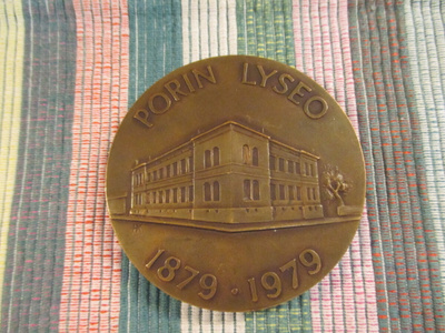 Porin Lyseo 1879-1979 mitali.
