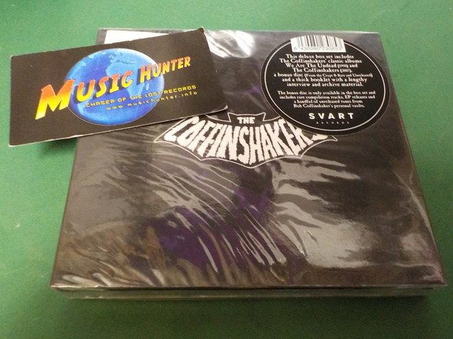 THE COFFINSHAKERS - CURSE OF THE COFFINSHAKERS UUSI 3CD BOX