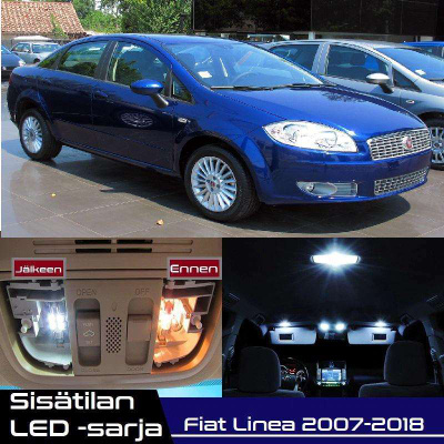 Fiat Linea (323) Sisätilan LED-sarja 10-osainen