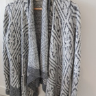 Abercrombie valko-harmaa Neule / Neuletakki - koko XS - S - pikkukuva 5