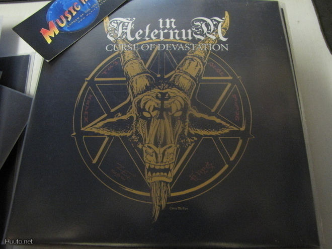 IN AETERNUM - CURSE OF DEVASTATION 7'' EP ex+/ex+