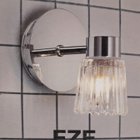Seinävalaisin Eze, 1lmp (chrome-clear,bath, MarkSlöjd, uusi) - pikkukuva 2