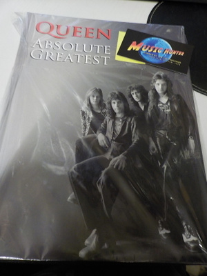 QUEEN - ABSOLUTE GREATEST KIRJA + CD UUSI +