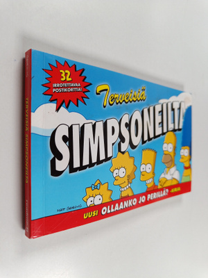 Matt Groening : Terveisiä Simpsoneilta : 32 irrotettavaa ...