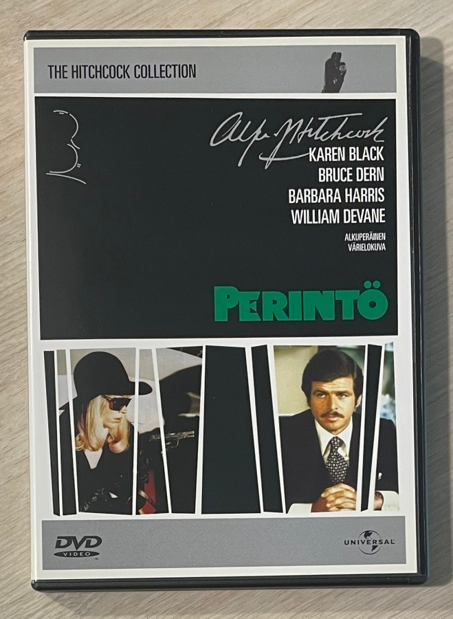 Alfred Hitchcock: PERINTÖ (1976) *UUSI*