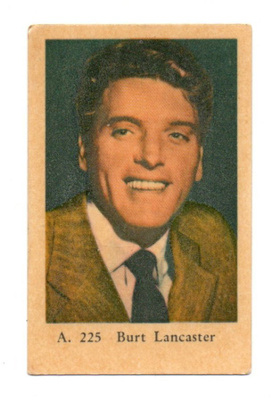Purkkakuva A. n:o 225 Burt Lancaster Purukumikuva