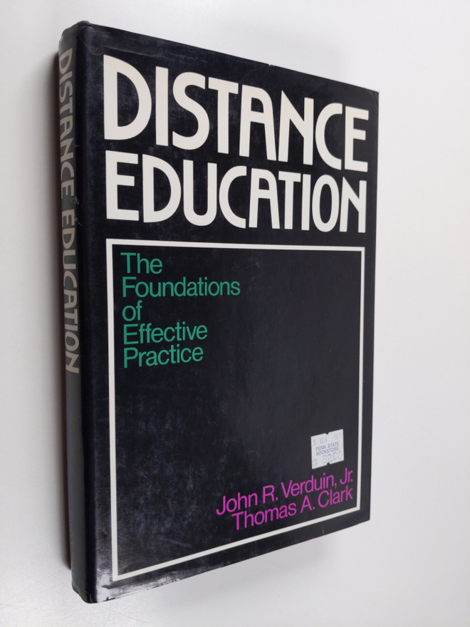 John R. Verduin : Distance education : the foundations of...