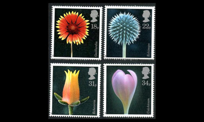 Iso-Britannia 1097-100 ** Kukkia (1987)