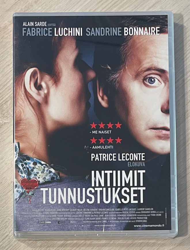 Intiimit tunnustukset (2004) ranskalainen draama (UUSI)