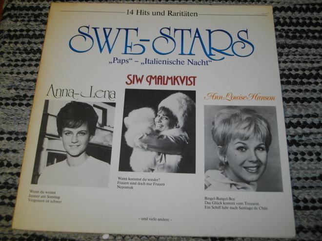 SWE-STARS - Paps-Italianische Nacht - LP 1983 iskelmä 1960`s