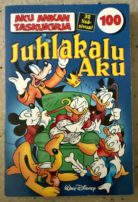 [Kirja] AKU ANKAN TASKUKIRJA 100 - Juhlakalu Aku
