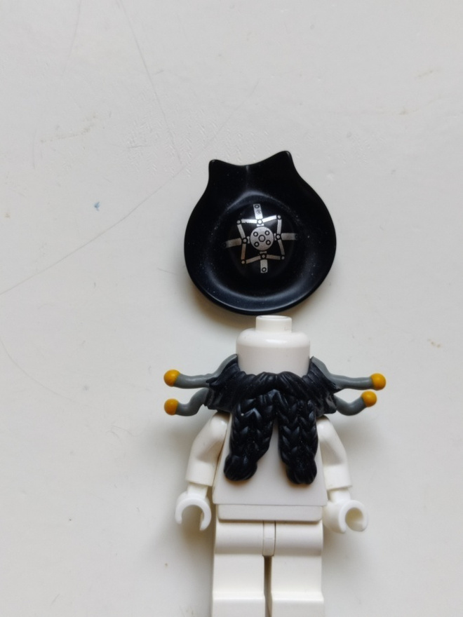 Lego Mustaparran varusteet
