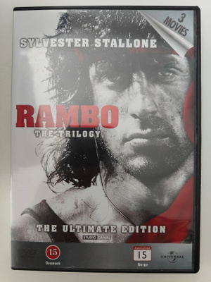 RAMBO, The Trilogy, 3-Leffaa - DVD