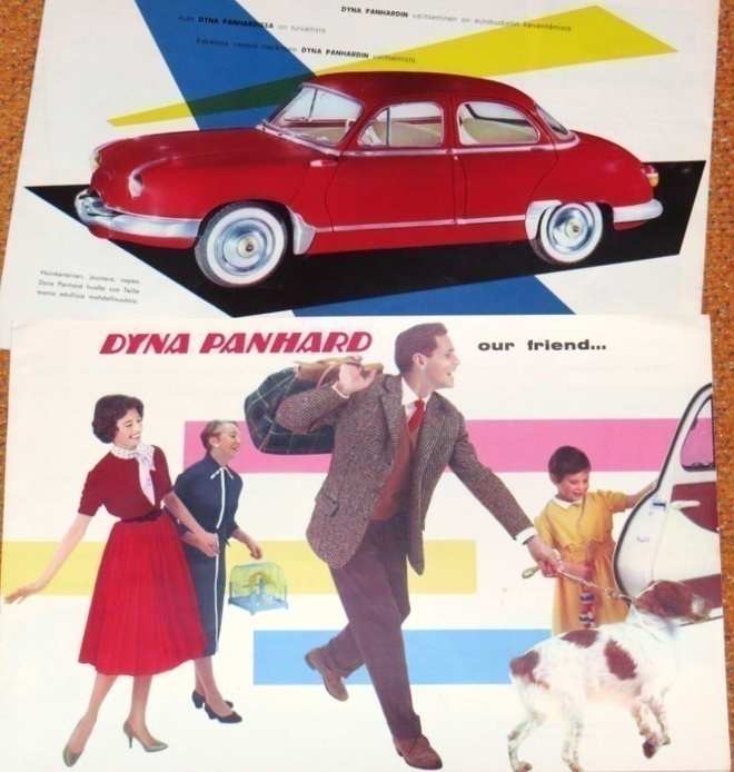 1959 Dyna Panhard esite - KUIN UUSI