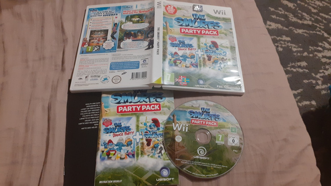 The Smurfs Dance Party & 2 Party Pack Wii