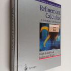 Ralph-Johan Back : Refinement calculus : a systematic int... - pikkukuva 1