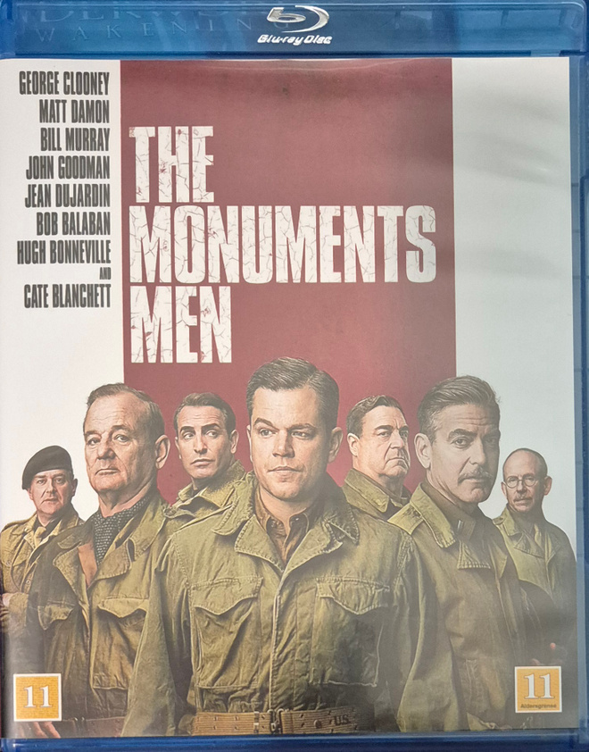 The Monuments Men -Blu-Ray