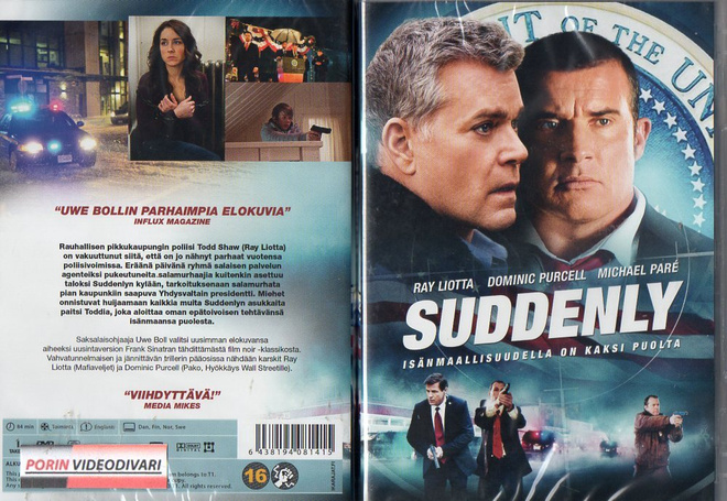 Suddenly	(53 595)	UUSI	-FI-	DVD	suomik.		ray liotta	2013