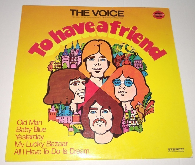 THE VOICE TO HAVE A FRIEND LP