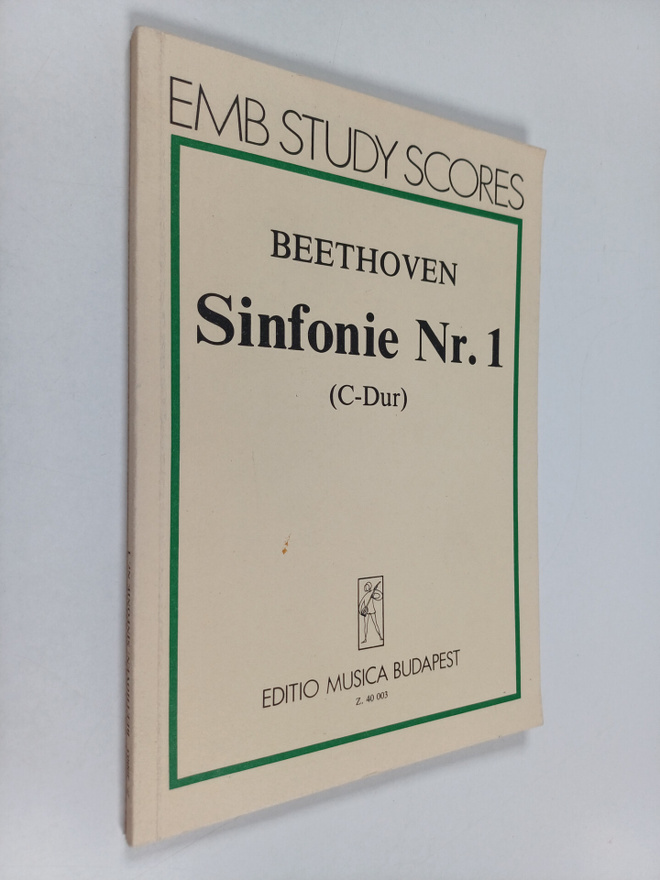 Ludwig Van Beethoven : Beethoven sinfonie Nr. 1 (C-Dur)