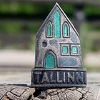 Matkailumerkki Tallinn Halkaisija - 22 mm. Ehjät emalit. - pikkukuva 5