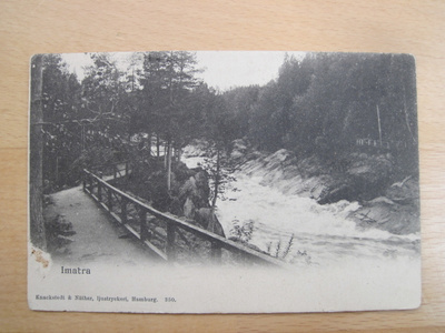 VANHA Postikortti Imatra ennen 1905