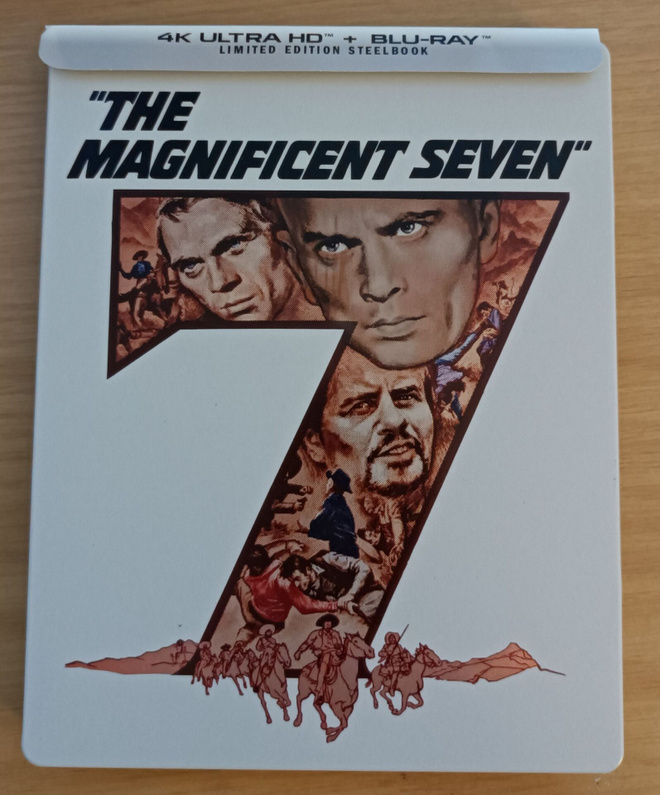 Yul Brynner (Charles Bronson The Magnificent Seven 4K Steel