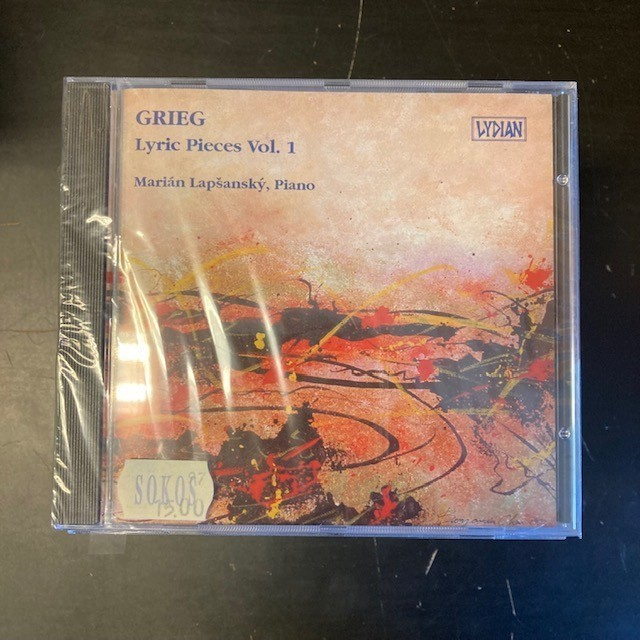 Marian Lapsansky - Grieg: Lyric Pieces Vol.1 CD (UUSI)