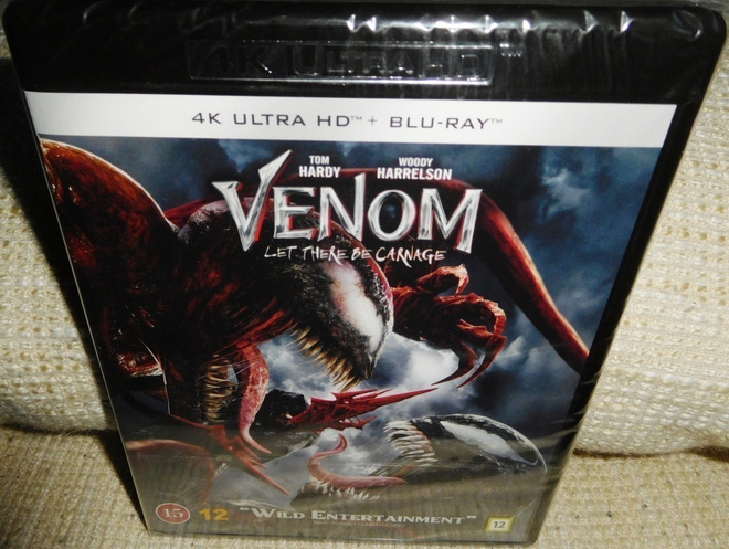 Venom Let There Be Carnage 4K (muoveissa) [4K UHD + Blu-ray]