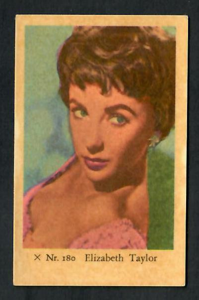 Keräilykuva - Elizabeth Taylor X Nr. 180