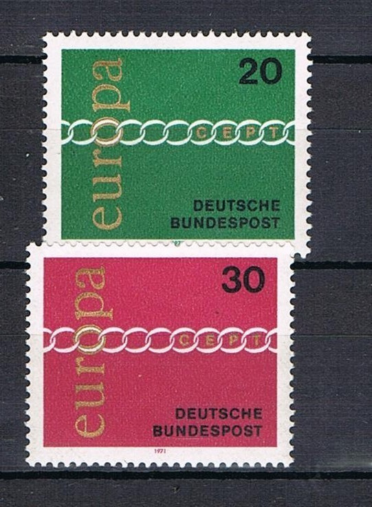 L-Saksa 1971 - Europa CEPT  ++