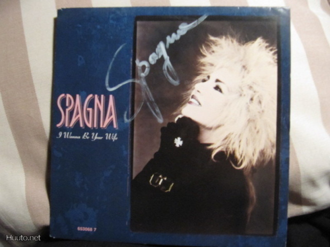 Spagna: I Wanna Be Your Wife 7" nimmarilla