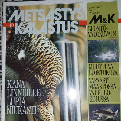 Metsästys ja kalastus 9/1991