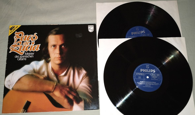 Paco De Lucia - Meister Der Spanischen Gitarre 2LP kokoelma