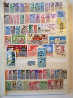 Saksalaisia postimerkkejä erä