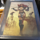 Invincible Red Sonja #5 cgc universa grade 9.8 - pikkukuva 1