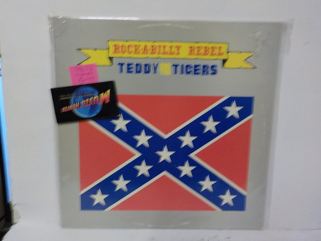 TEDDY AND THE TIGERS - ROCK A BILLY REBEL EX+/EX- LP