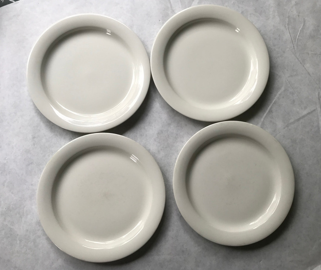 Arabia Arctica ruokalautaset 23cm 4kpl