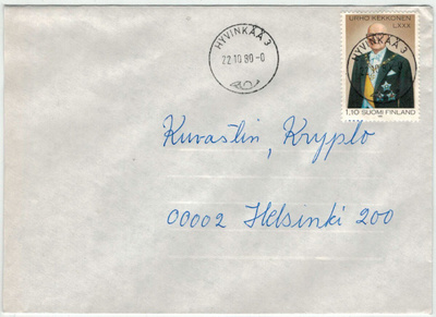1980 Kekkonen loistoleimainen kuori