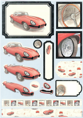 STANSSATTU 3D °°~HIENO JAGUAR E-TYPE~°°