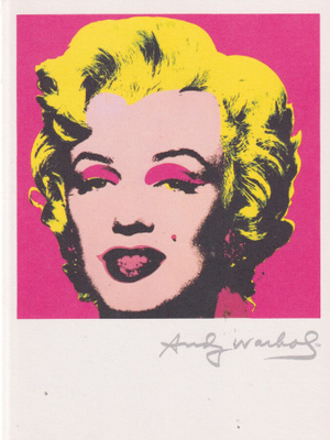 Marilyn Monroe 1967, Andy Warhol, filmitähti. e156