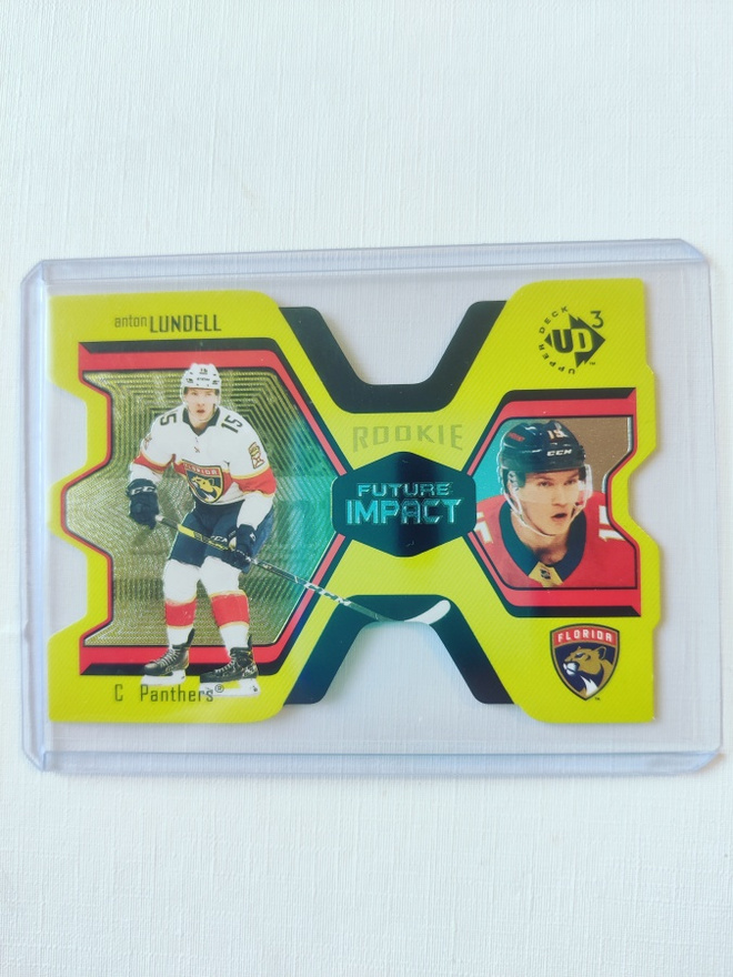 Anton Lundell - 21-22 UD³ Future Impact Rookie /1000