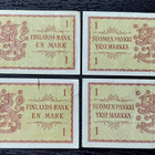 1 markka 1963 Å ja Ä alkuiset 4 kpl - pikkukuva 2