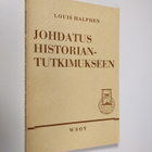 Louis Halphen : Johdatus historiantutkimukseen - pikkukuva 1