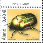 Åla 2006 Kovakuoriaisia 0,40 € välilöpari numero ** LaPe 259 - pikkukuva 1