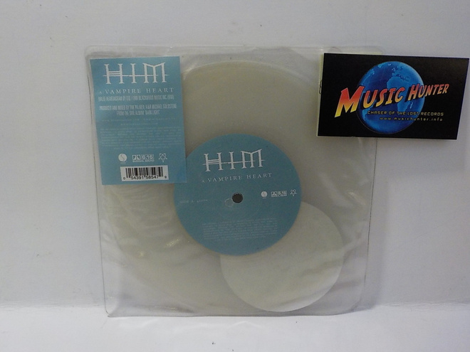 HIM - VAMPIRE HEART UUSI UK 2005 PAINOS 7"